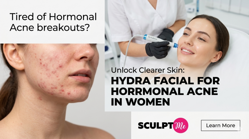 HydraFacial for hormonal acne in women
